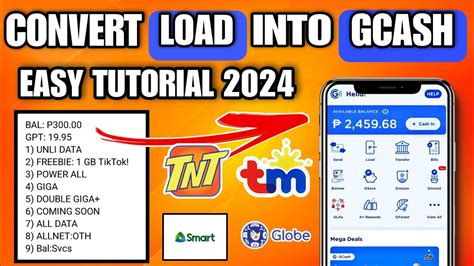 How to Transfer or Convert Regular Load to GCash (2024 .
